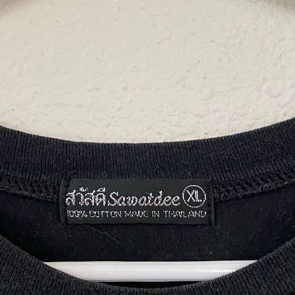 Retro Thailand Postage Travel T-Shirt - Picture 3 of 4